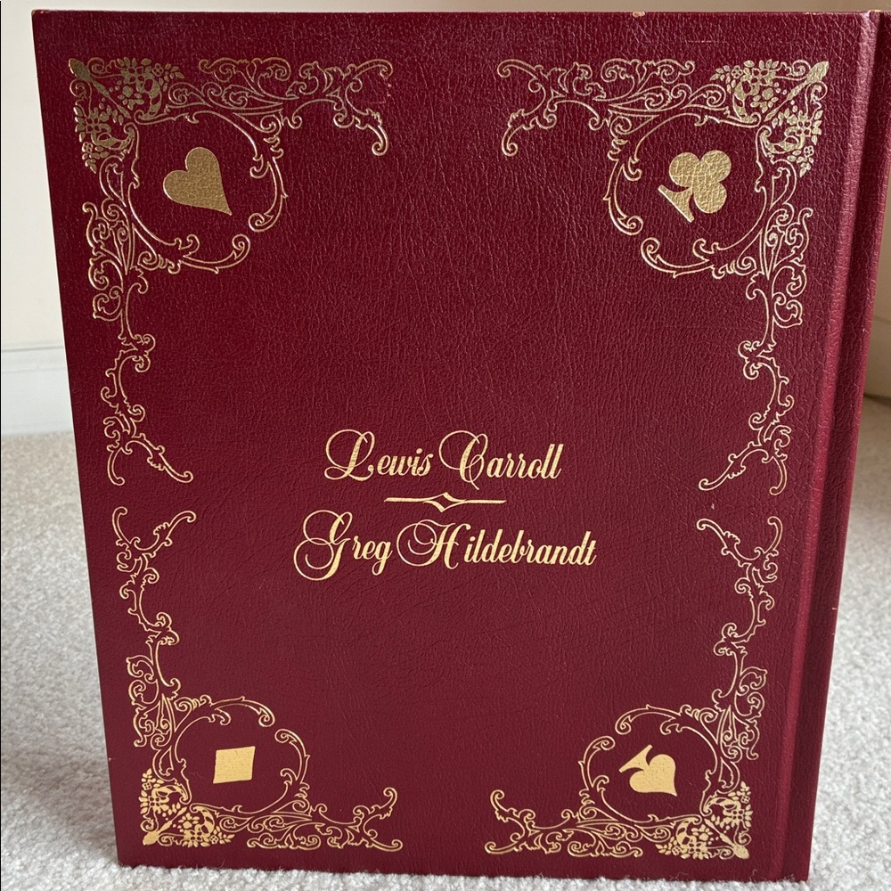 Alice in Wonderland Hardcover Book - Picture 2 of 9